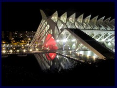 City of Arts and Sciences by night 37 - Príncipe Felipe Science Museum